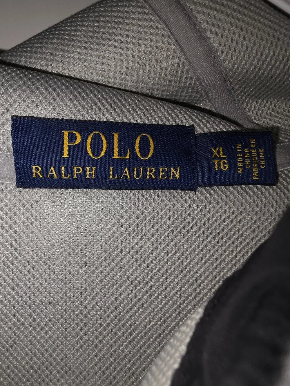 Polo Ralph Lauren Grey Sherpa Pile Fleece Full Zip Hoodie - Men's XL